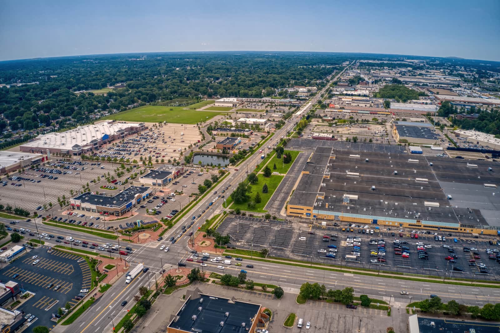 Suburbs of Livonia, Michigan