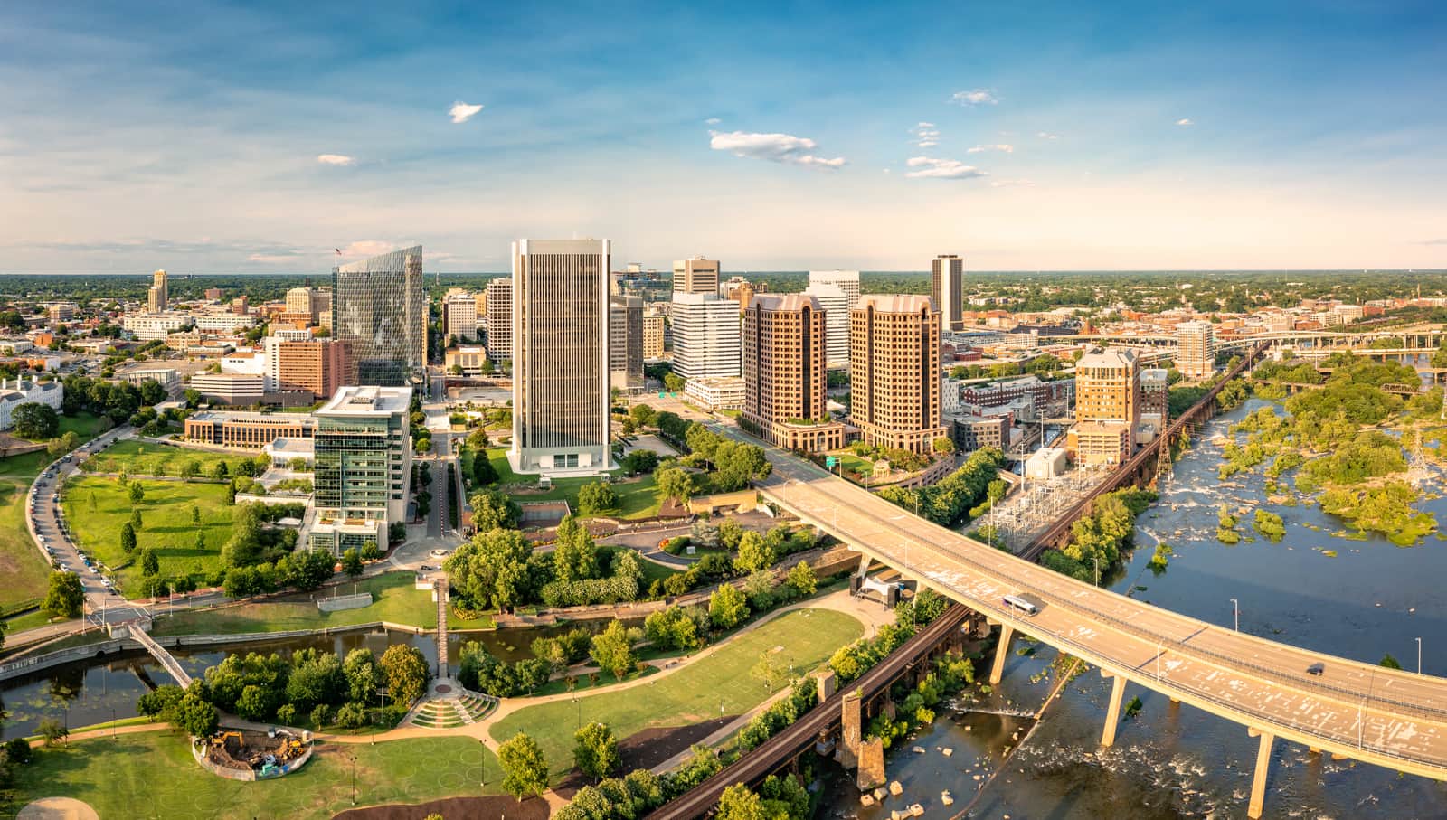 Richmond Virginia skyline