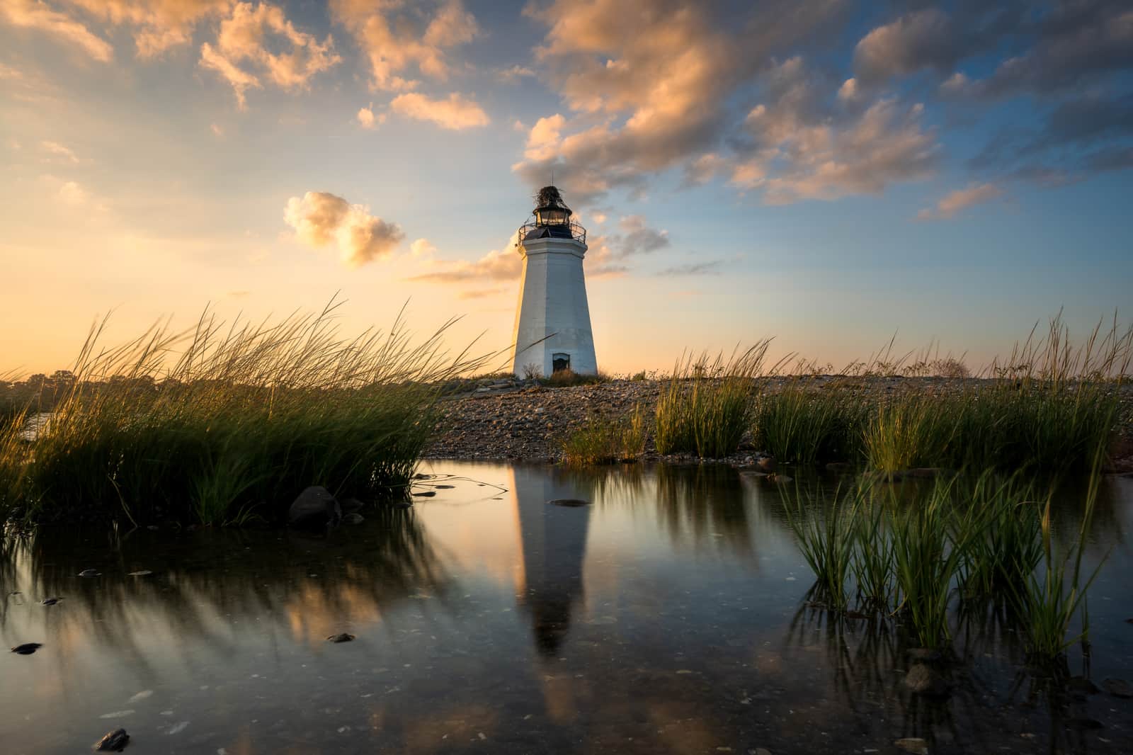 Fayerweather Lighthouse Bridgeport Connecticut