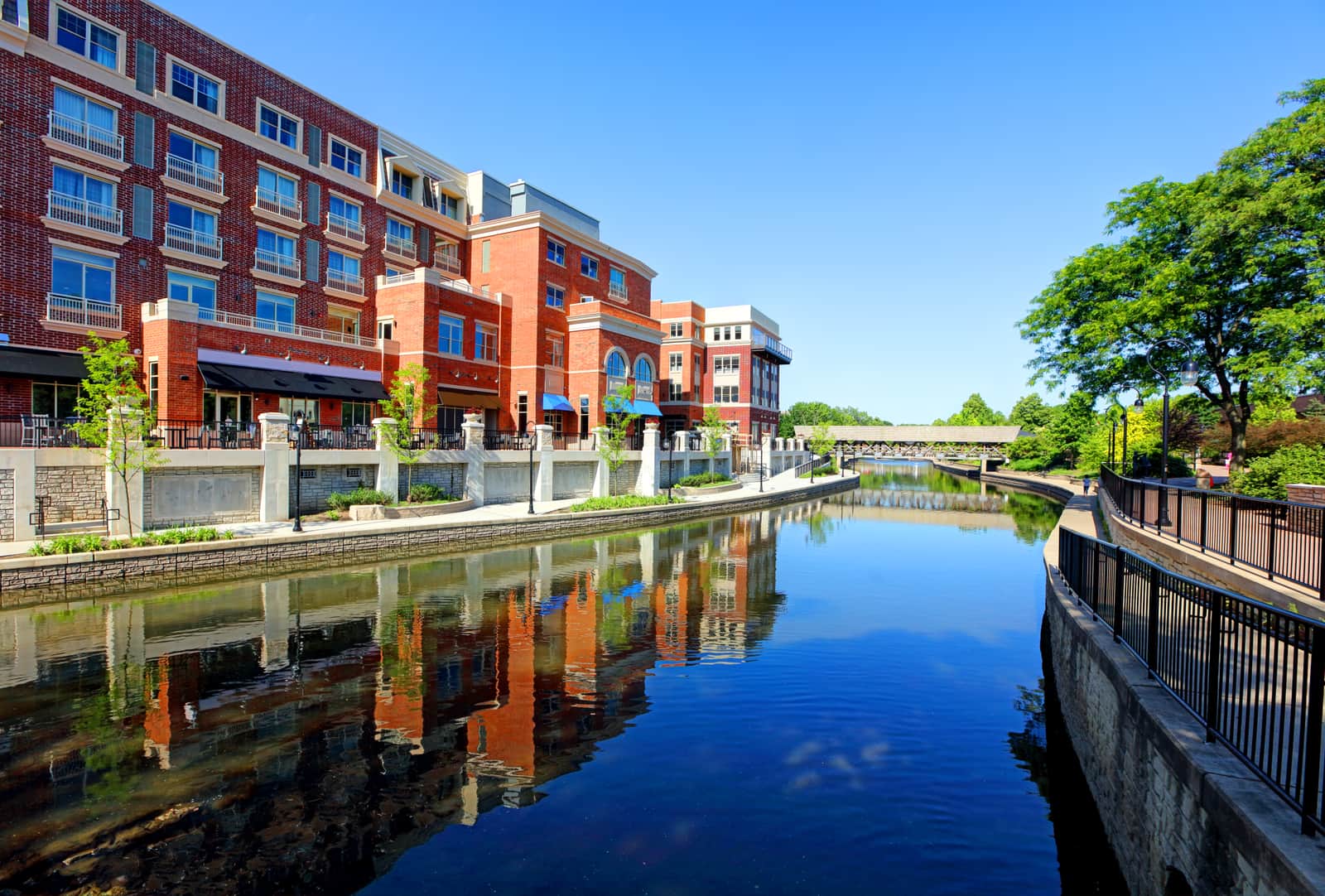 Naperville Riverwalk Illinois