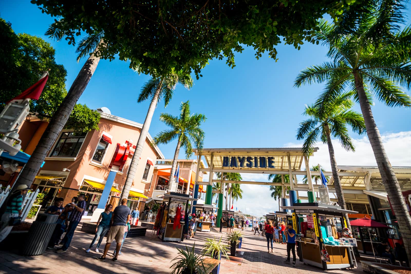 Bayside Market in Downtown Miami Florida