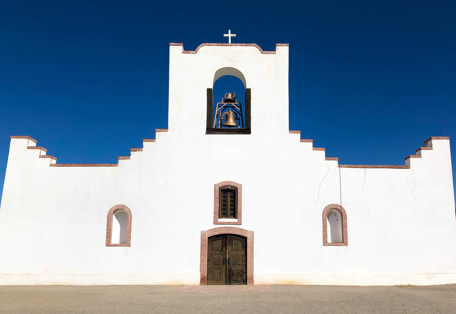 Socorro Mission on Mission Trail near El Paso Texas