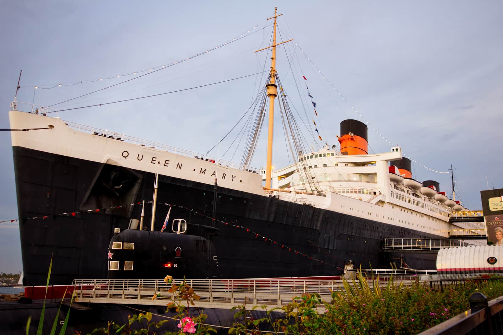 Queen Mary in Long Beach, California