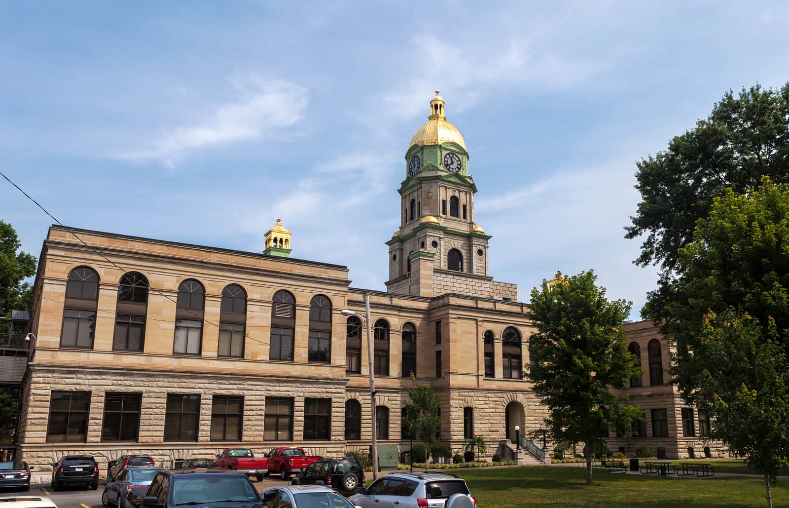 Cabell County Courthouse In Huntington, West Virginia