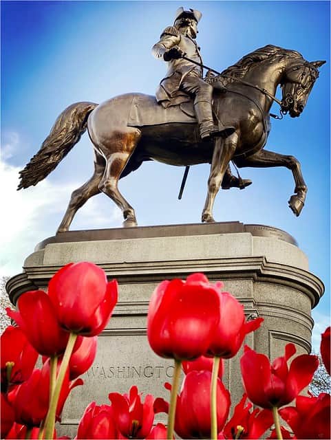 George Washington Statue, Boston