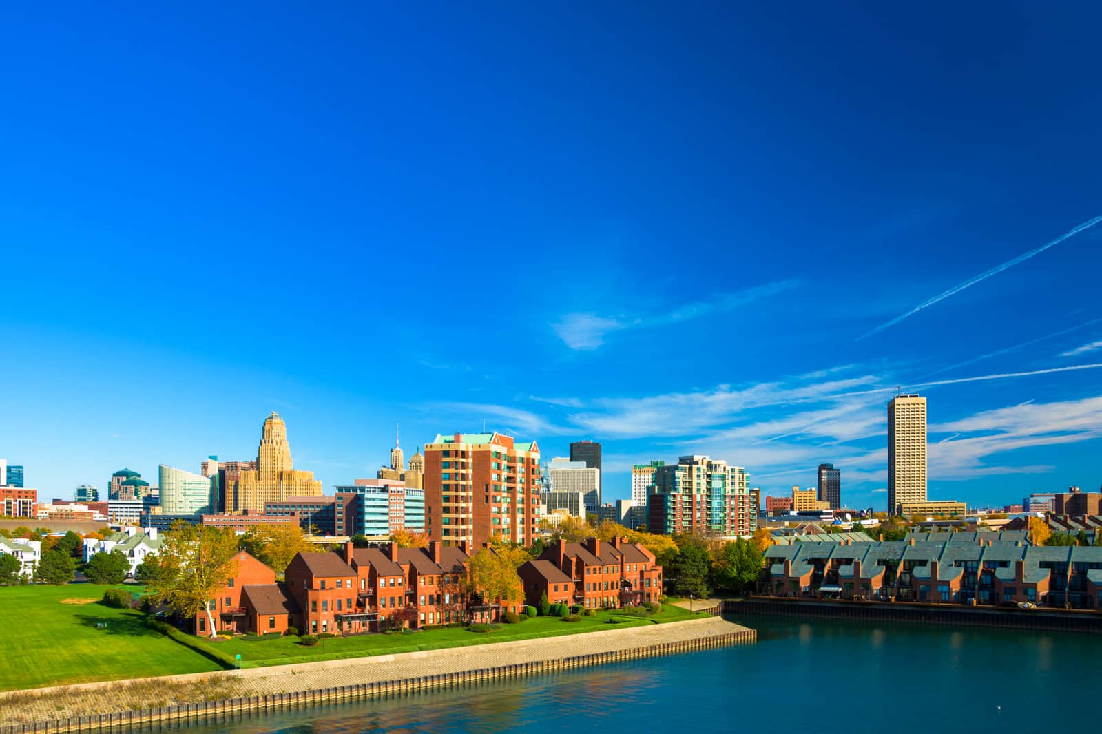 Skyline Buffalo New York