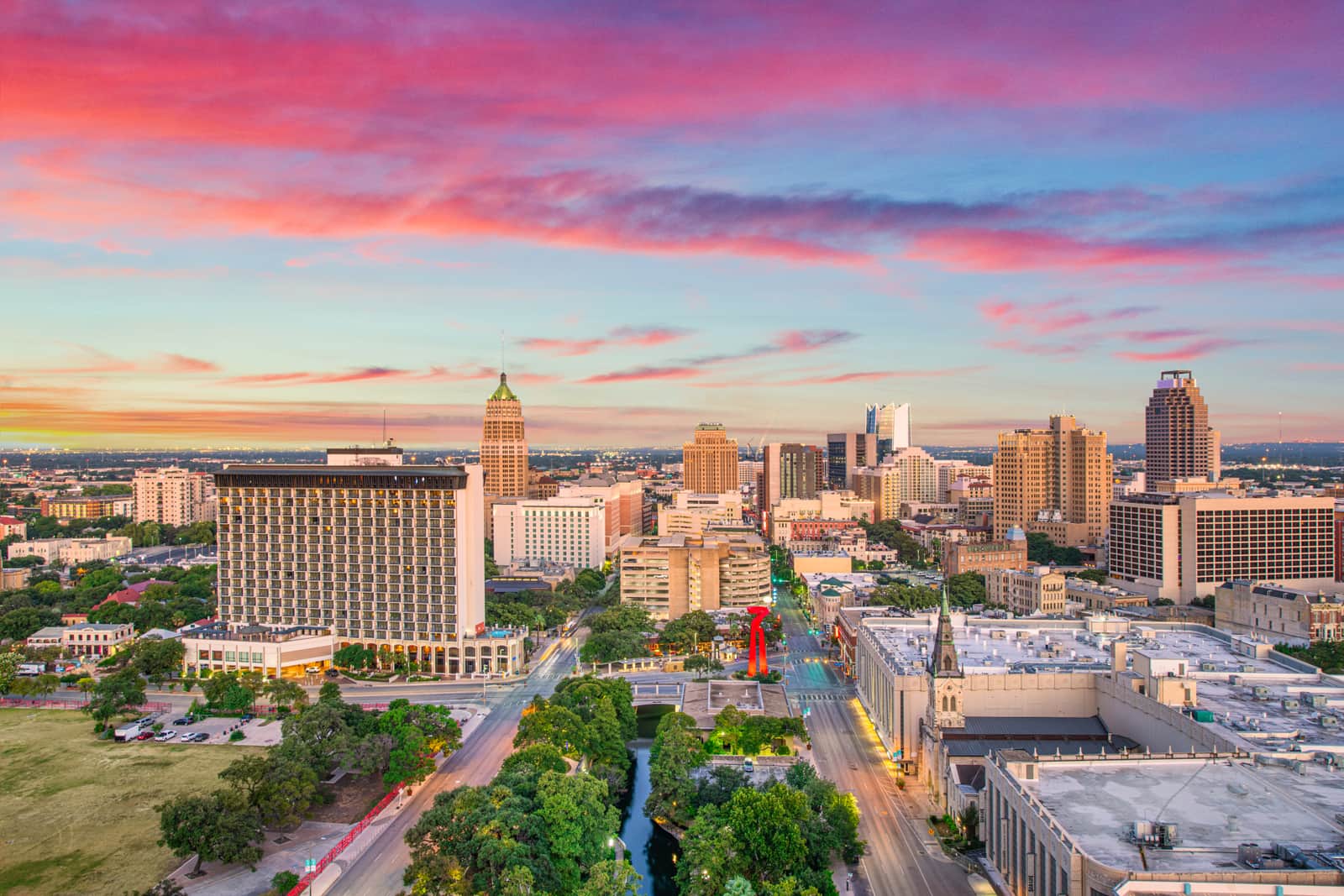 San Antonio Skyline Texas