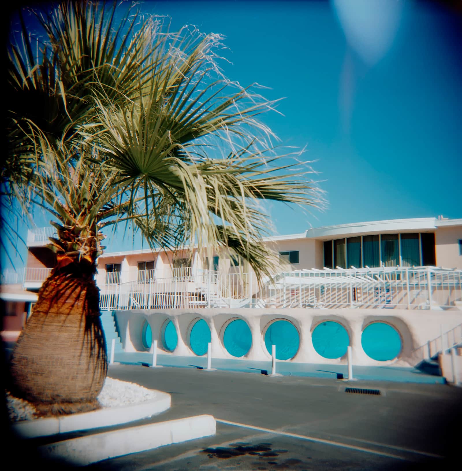 Glass Pool Hotel Las Vegas Nevada