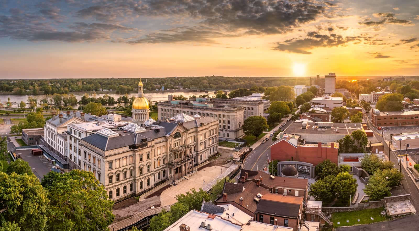 Trenton New Jersey skyline