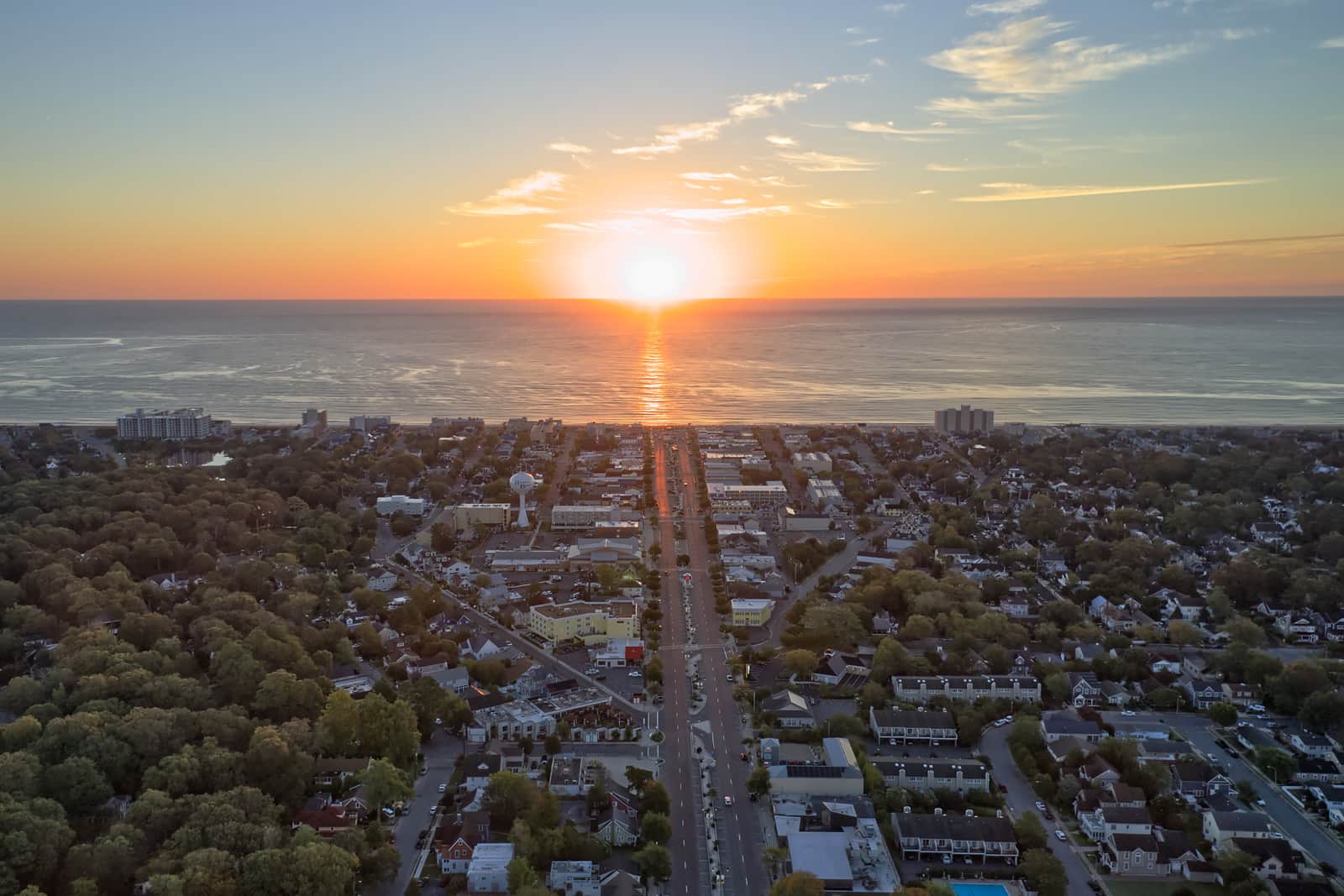 Rehoboth Beach Sunset Delaware